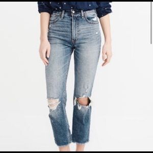 Abercrombie & Fitch Zoe Natural Rise Ankle